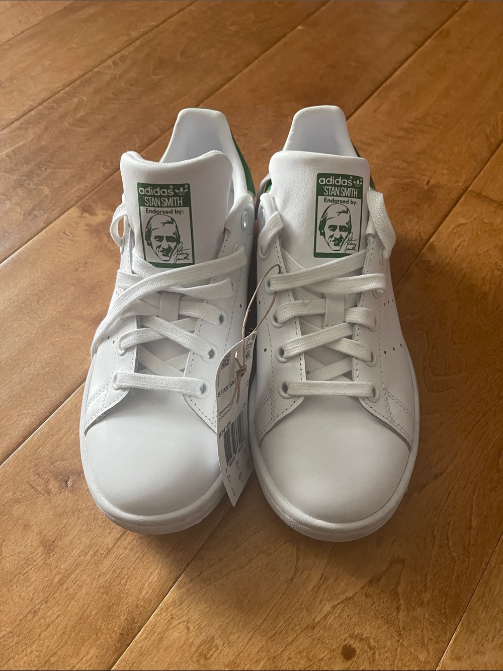 adidas Sneakers with Green Heel Tab